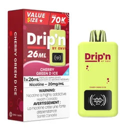 [ONT] Drip'n by ENVI - Drip'n 26mL - Rechargeable Disposable - 70k Puffs