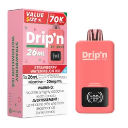 [ONT] Drip'n by ENVI - Drip'n 26mL - Rechargeable Disposable - 70k Puffs