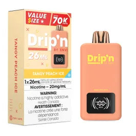 [ONT] Drip'n by ENVI - Drip'n 26mL - Rechargeable Disposable - 70k Puffs