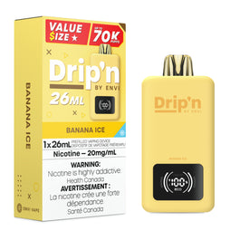 [ONT] Drip'n by ENVI - Drip'n 26mL - Rechargeable Disposable - 70k Puffs