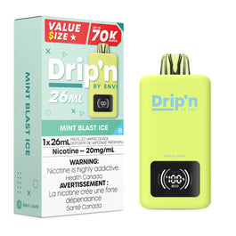 [ONT] Drip'n by ENVI - Drip'n 26mL - Rechargeable Disposable - 70k Puffs