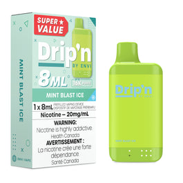 [ONT] Drip'n by ENVI - Drip'n 8ml - Rechargeable Disposable - 16k Puffs