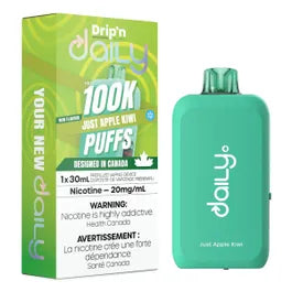 [ONT] Drip'n by Envi - Drip'n Daily - Rechargeable Disposable - 100k Puffs