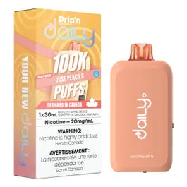 [ONT] Drip'n by Envi - Drip'n Daily - Rechargeable Disposable - 100k Puffs