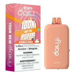 [ONT] Drip'n by Envi - Drip'n Daily - Rechargeable Disposable - 100k Puffs