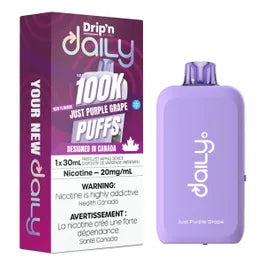 [ONT] Drip'n by Envi - Drip'n Daily - Rechargeable Disposable - 100k Puffs