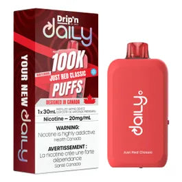 [ONT] Drip'n by Envi - Drip'n Daily - Rechargeable Disposable - 100k Puffs