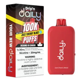 [ONT] Drip'n by Envi - Drip'n Daily - Rechargeable Disposable - 100k Puffs