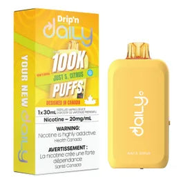 [ONT] Drip'n by Envi - Drip'n Daily - Rechargeable Disposable - 100k Puffs