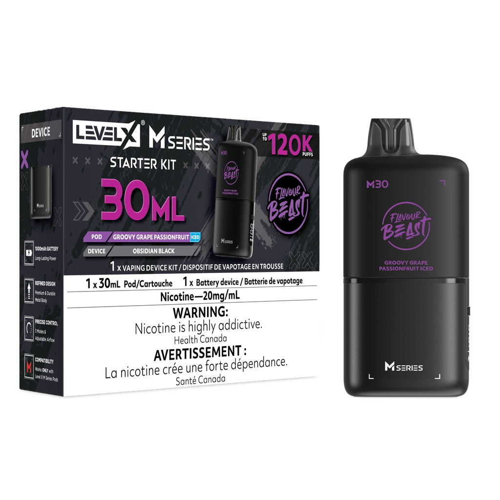 [ONT] Level X - Flavour Beast M Series 30mL - Starter Kit - 120k Puffs