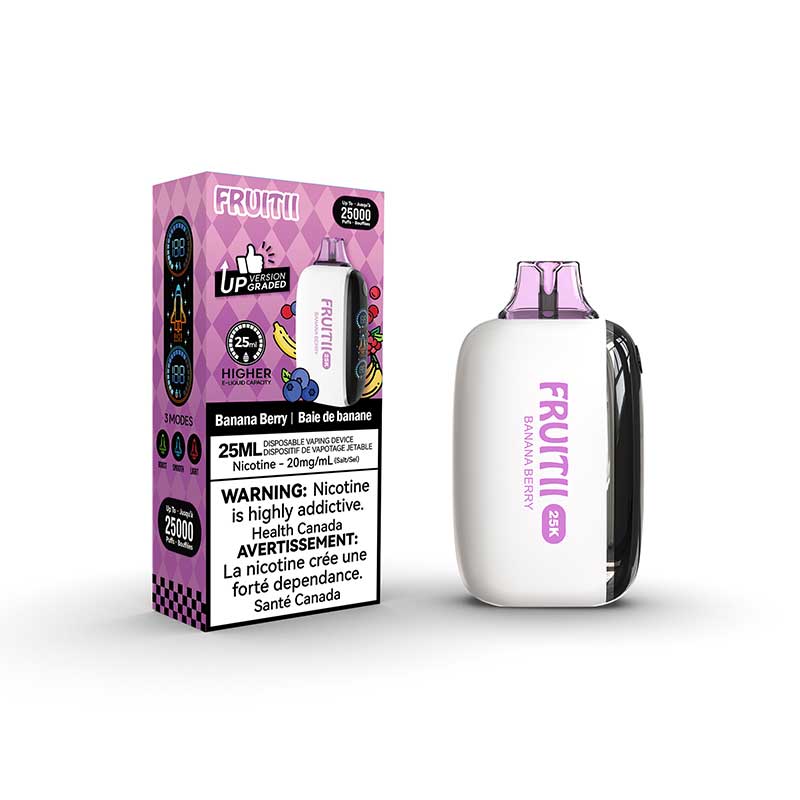 [S/B] Fruitii 25K - Rechargeable Disposable - 25k Puffs