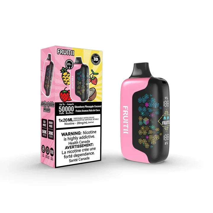 [ONT] Fruitii 50K - Rechargeable Disposable - 50k Puffs