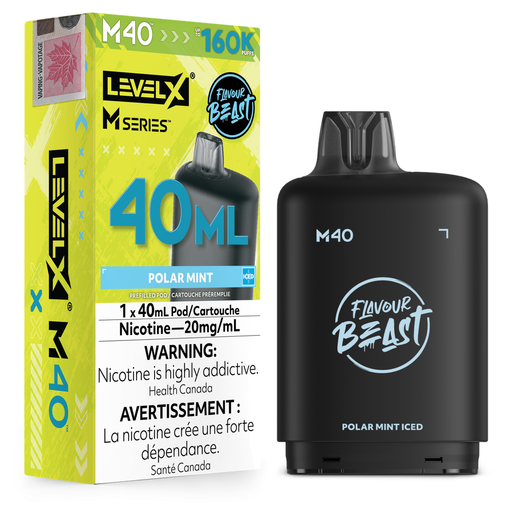 [ONT] Level X - Flavour Beast M Series 40mL - Pod - 160k Puffs