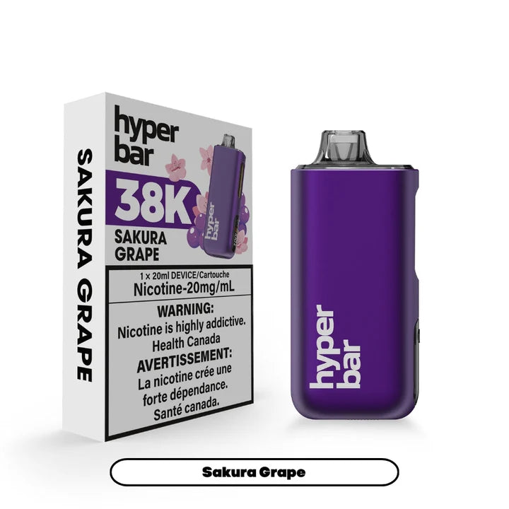 Hyperbar BE38000 - Rechargeable Disposable - 38,000 Puffs [ONTARIO]