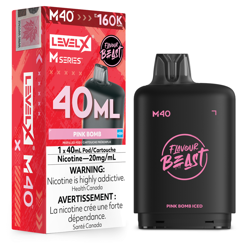 [ONT] Level X - Flavour Beast M Series 40mL - Pod - 160k Puffs