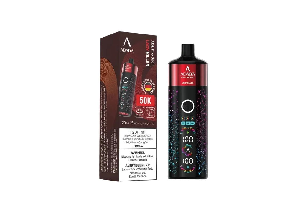 [BARC] Adalya - ADL Pro 360° - Rechargeable Disposable - 50k Puffs