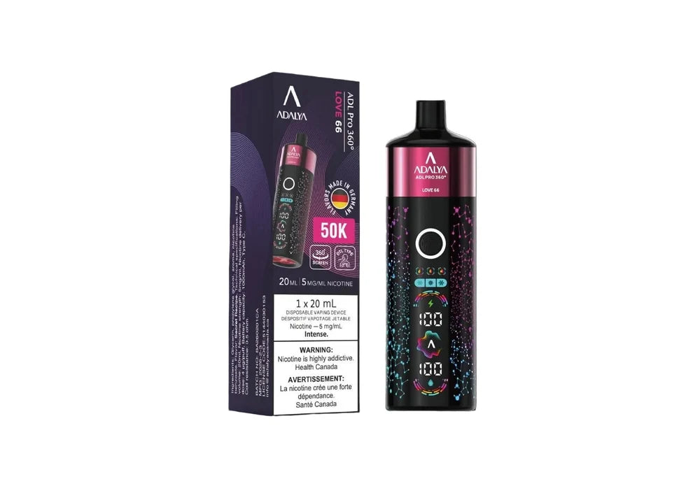 [BARC] Adalya - ADL Pro 360° - Rechargeable Disposable - 50k Puffs