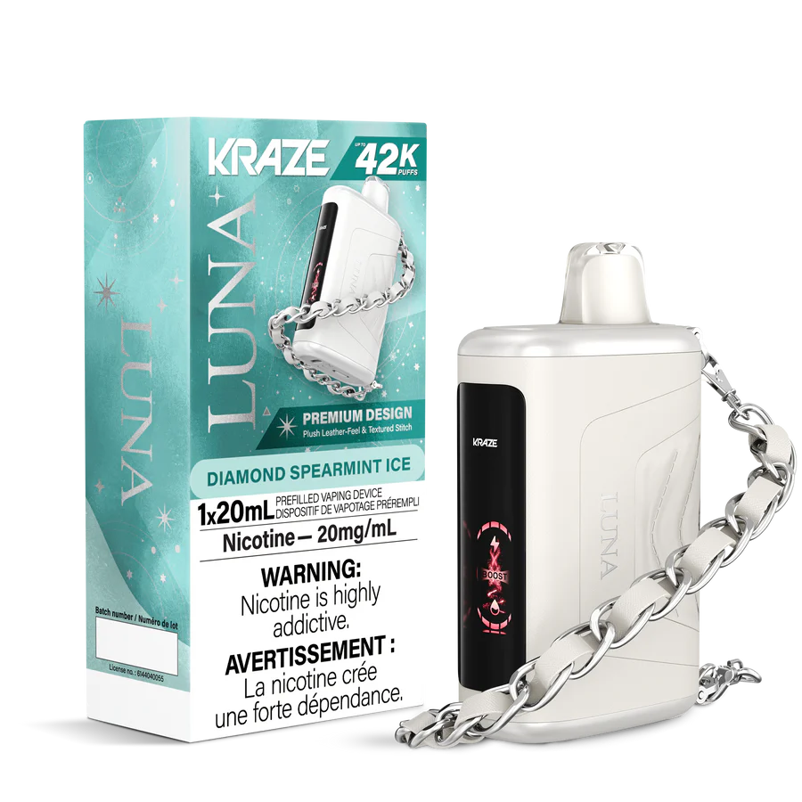 Kraze Luna - Rechargeable Disposable - 42,000 Puffs [ONTARIO]