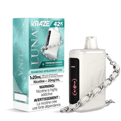 Kraze Luna - Rechargeable Disposable - 42,000 Puffs [ONTARIO]