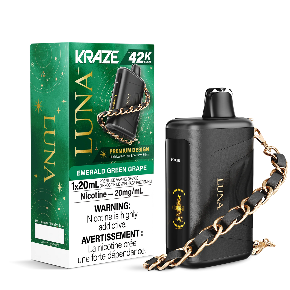 [ONT] Kraze - Luna - Rechargeable Disposable - 42k Puffs