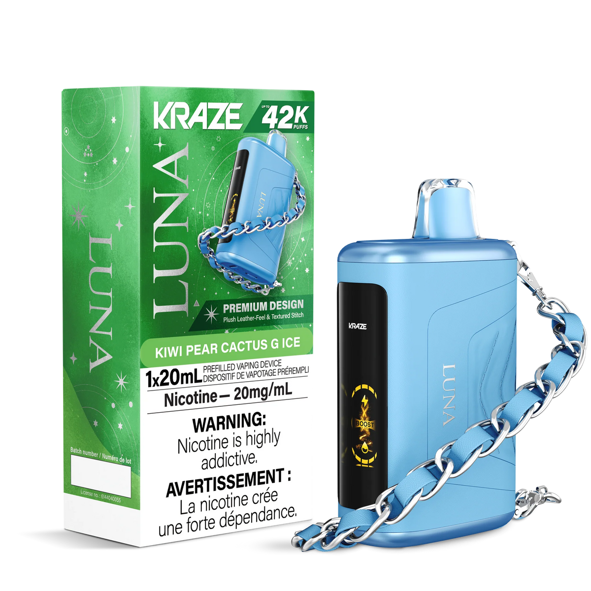 [ONT] Kraze - Luna - Rechargeable Disposable - 42k Puffs