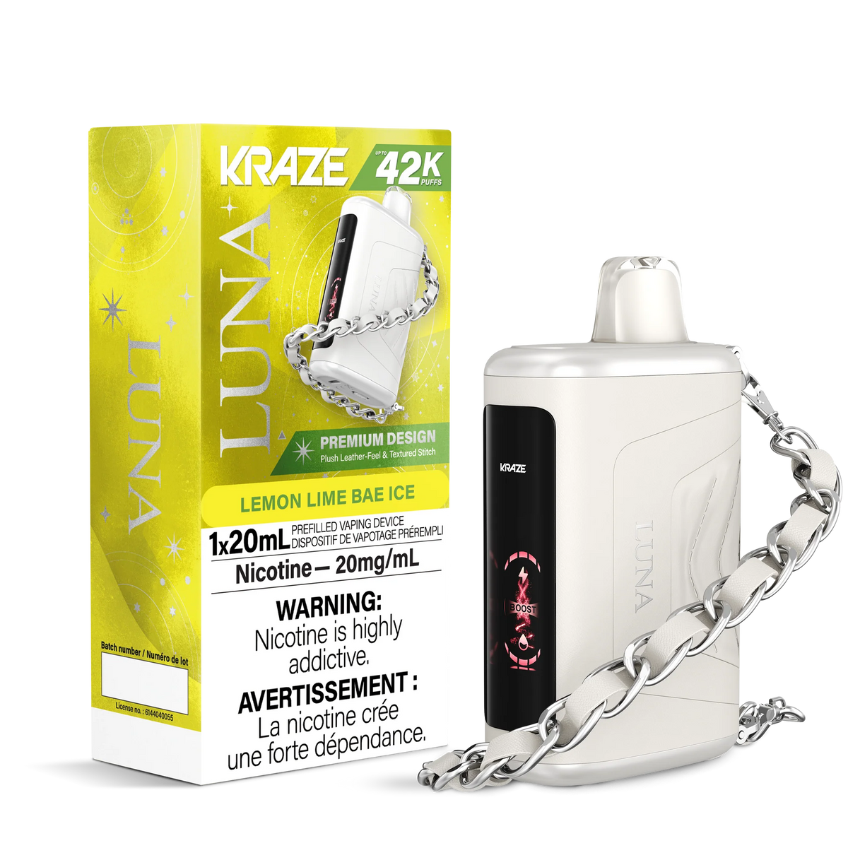 [ONT] Kraze - Luna - Rechargeable Disposable - 42k Puffs
