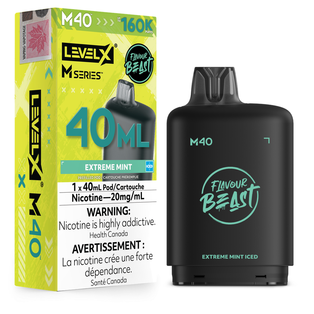 [ONT] Level X - Flavour Beast M Series 40mL - Pod - 160k Puffs