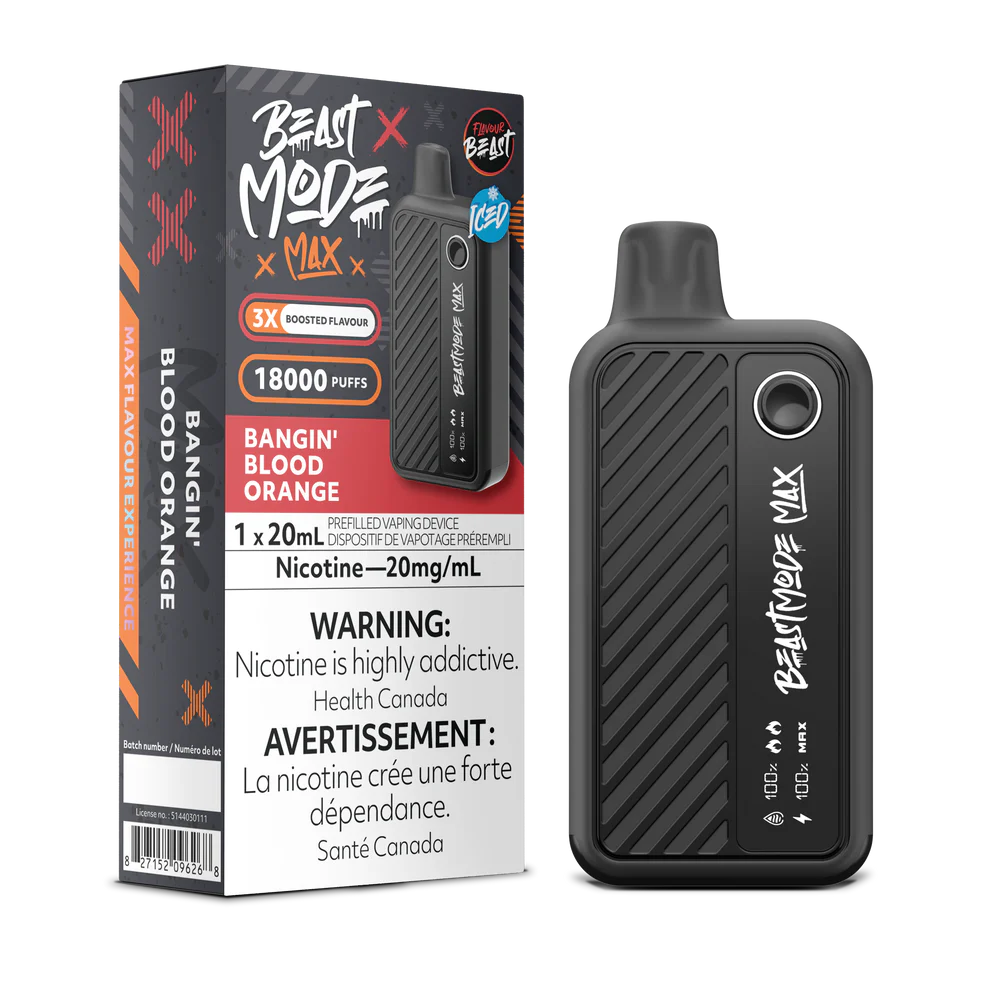 Flavour Beast - Beast Mode MAX - Rechargeable Disposable - 18000 Puffs [ONTARIO]