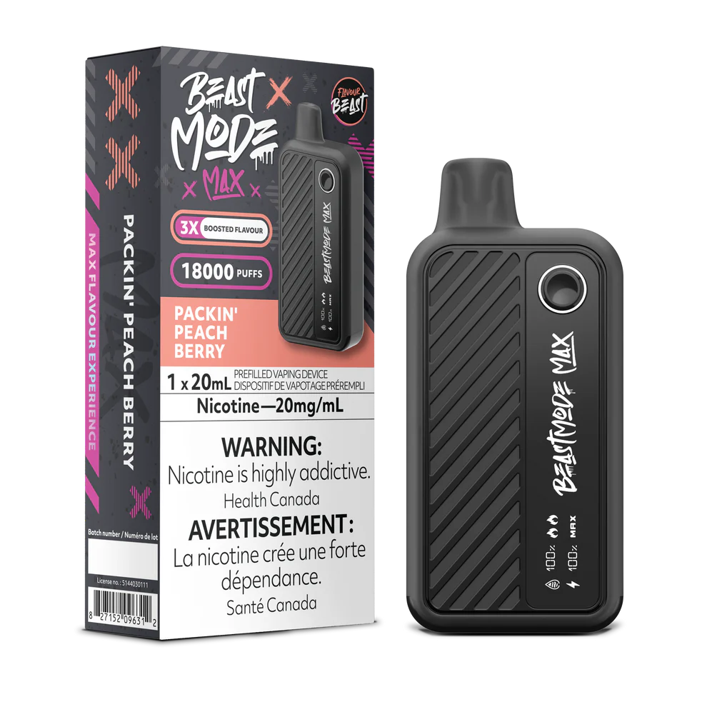 Flavour Beast - Beast Mode MAX - Rechargeable Disposable - 18000 Puffs [ONTARIO]