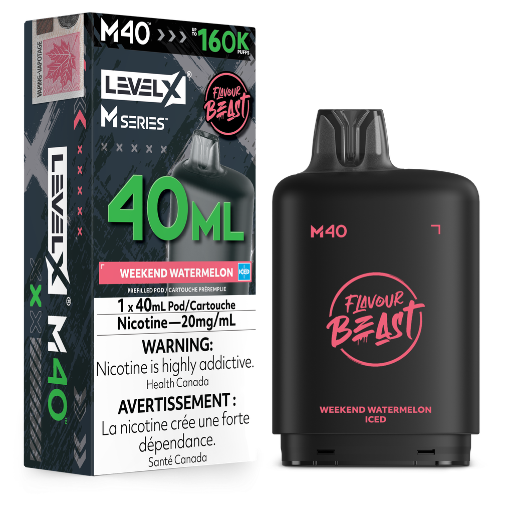 [ONT] Level X - Flavour Beast M Series 40mL - Pod - 160k Puffs