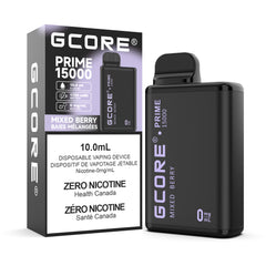 GCore Prime [ZERO NIC] - Rechargeable Disposable - 15k puffs [ONTARIO]