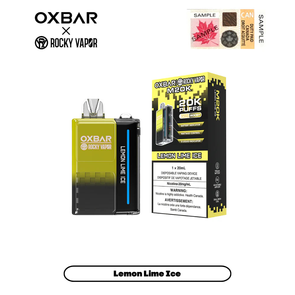 Oxbar M20K - Rechargeable Disposable - 20000 puffs [ONTARIO]