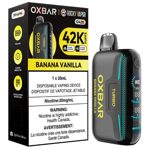 Oxbar G42K - Rechargeable Disposable - 42k Puffs [ONTARIO]