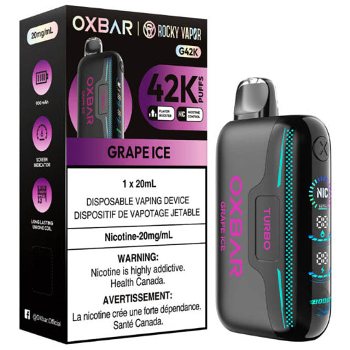 Oxbar G42K - Rechargeable Disposable - 42k Puffs [ONTARIO]