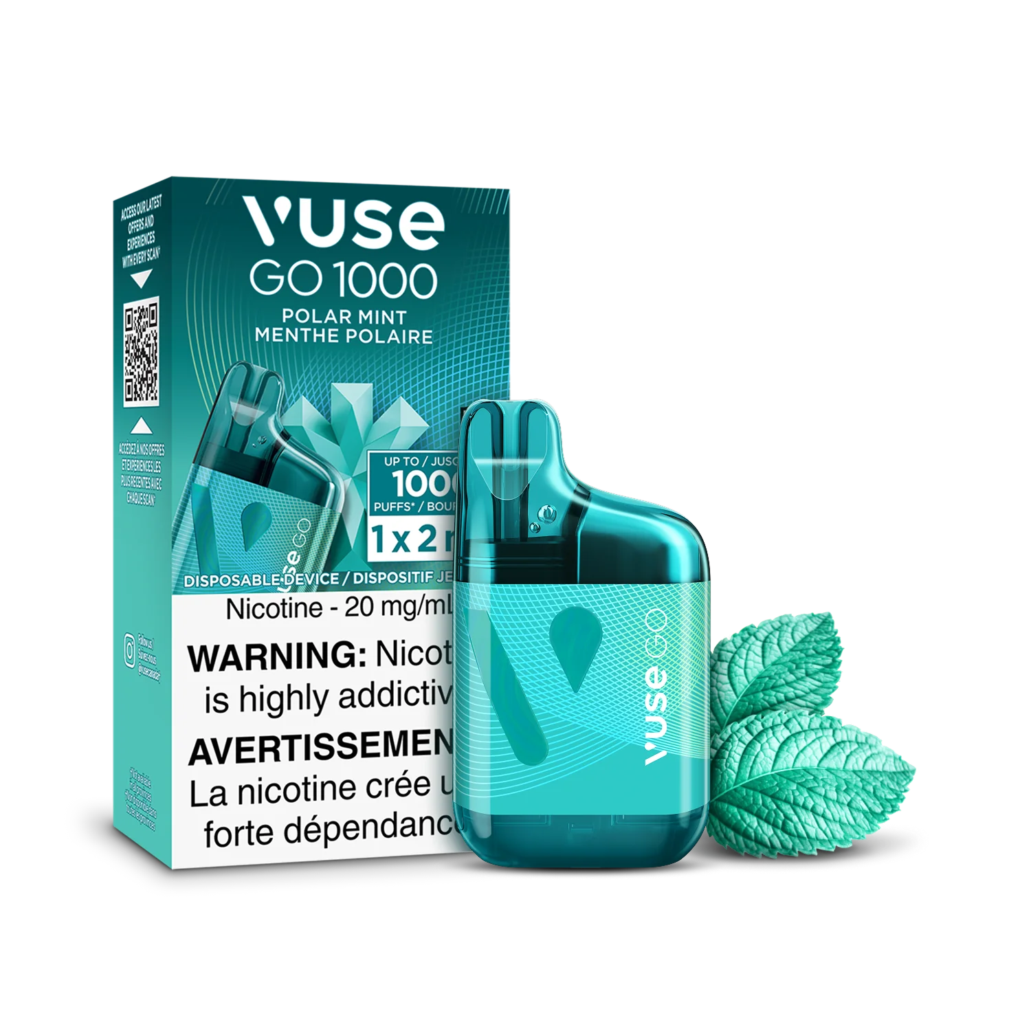 Vuse GO1000 - Disposable - 1000 Puffs [ONTARIO]