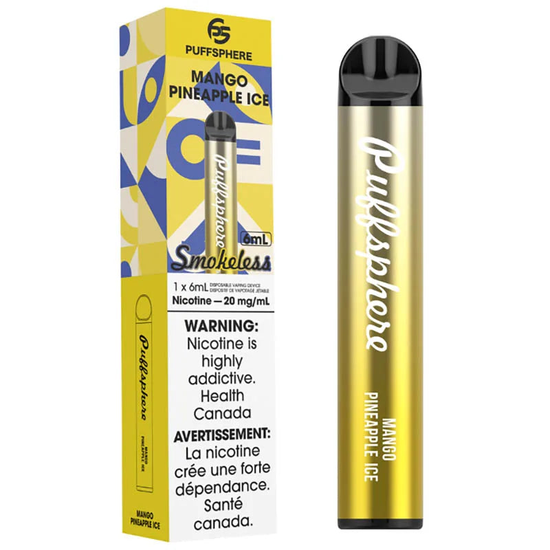 [ONT] Puffsphere - Smokeless - Disposable - 2500 Puffs