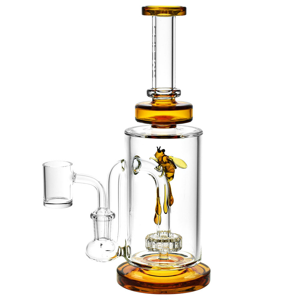 8.75" Pulsar - Glass Rig - “Bzz Bee" 🐝