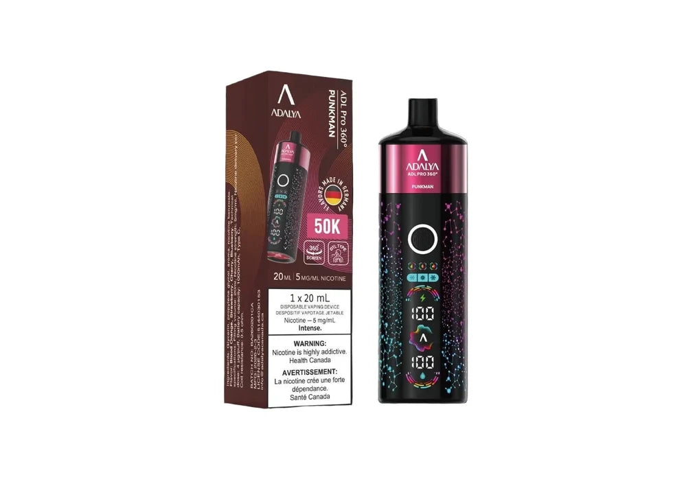 [BARC] Adalya - ADL Pro 360° - Rechargeable Disposable - 50k Puffs