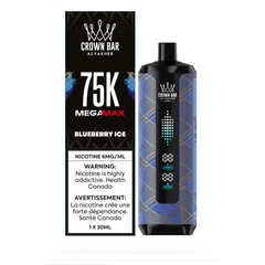 [ONT] Al Fakher - Crown Bar MegaMAX - Rechargeable Disposable - 75k Puffs