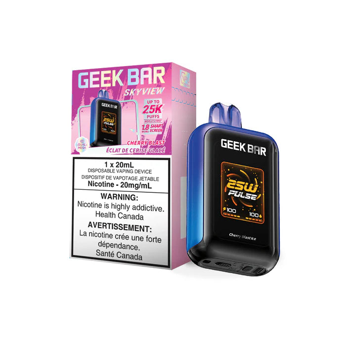 GeekBar Skyview - Rechargeable Disposable - 25k Puffs [ONTARIO]