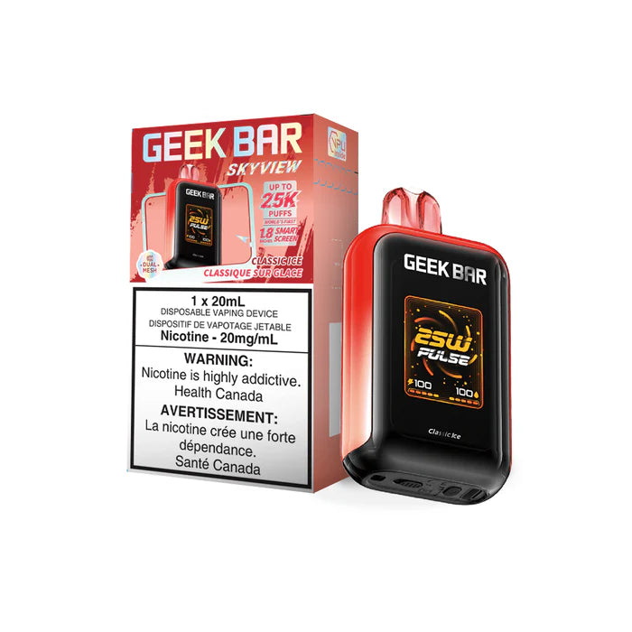 GeekBar Skyview - Rechargeable Disposable - 25K Puffs [ONTARIO]