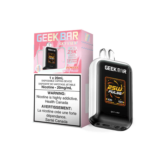 GeekBar Skyview - Rechargeable Disposable - 25K Puffs [ONTARIO]