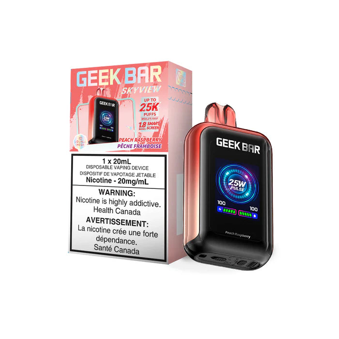 GeekBar Skyview - Rechargeable Disposable - 25K Puffs [ONTARIO]