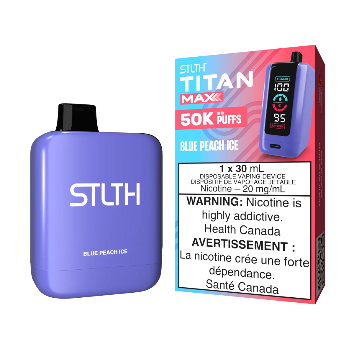 [ONT] STLTH TITAN MAX - Rechargeable Disposable - 50k Puffs