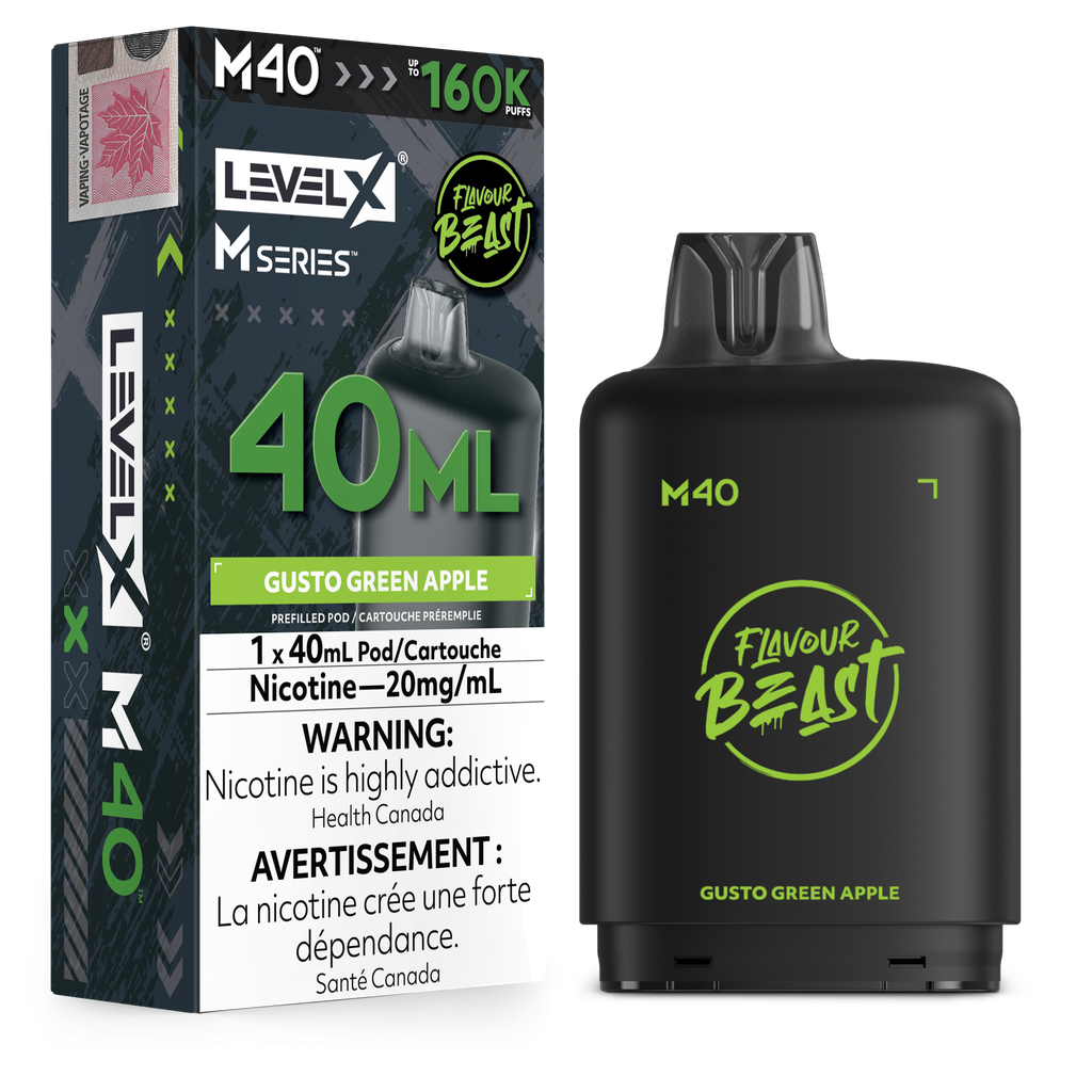 [ONT] Level X - Flavour Beast M Series 40mL - Pod - 160k Puffs