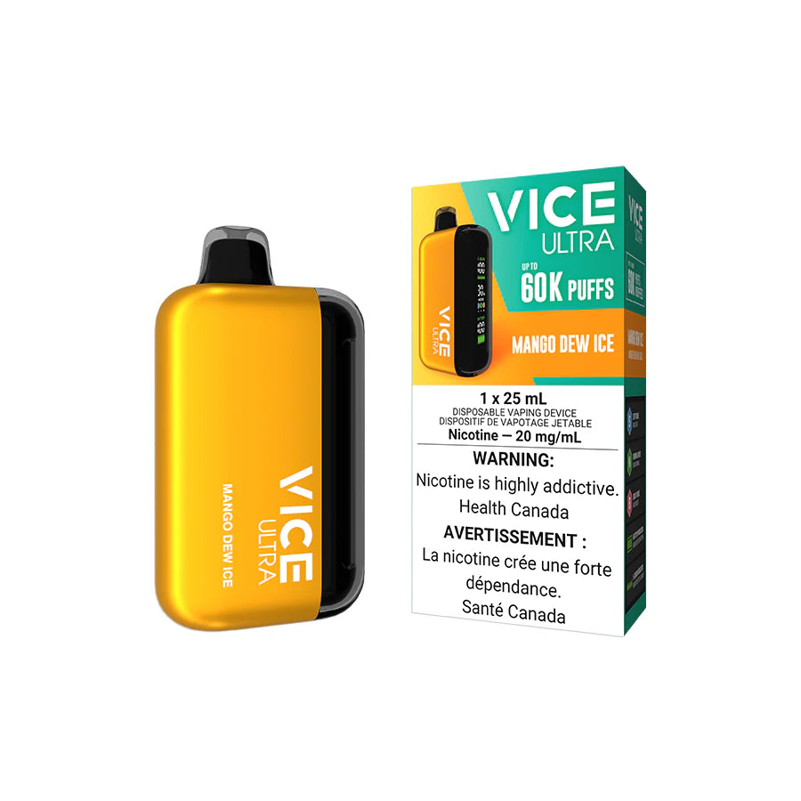 Vice Ultra  - Rechargeable Disposable - 60k Puffs [ONTARIO]