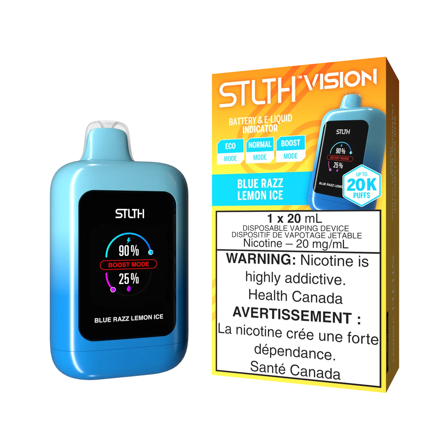 STLTH Vision - Rechargeable Disposable - 20,000 Puffs - [Federal Stamp]