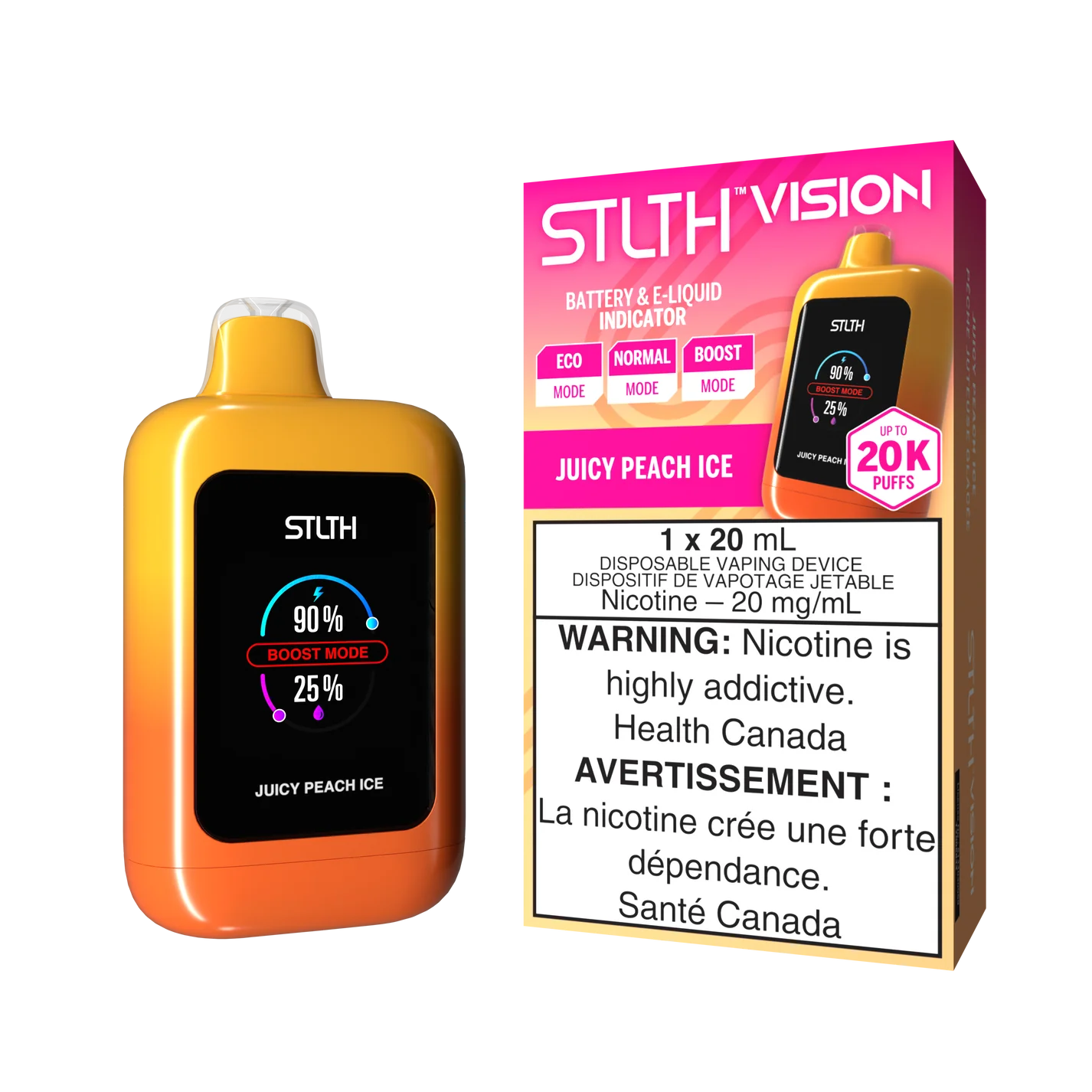 STLTH Vision - Rechargeable Disposable - 20,000 Puffs - [Federal Stamp]