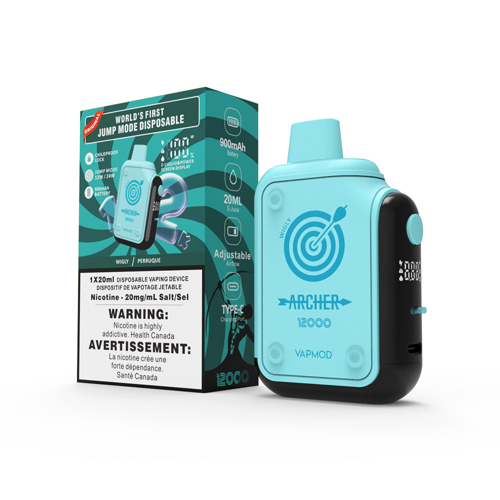 Vapemod - Archer - Rechargeable Disposable 12000 Puffs (ONTARIO)