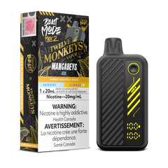 [ONT] Flavour Beast x Twelve Monkeys - Beast Mode MAX 2 - Rechargeable Disposable - 50k Puffs
